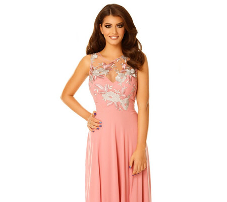 Rochie Serene Roz