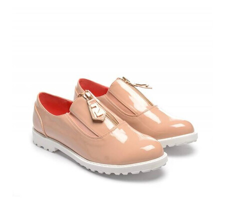 Pantofi Casual Lexor Nude