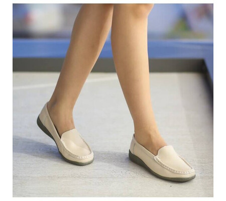 Pantofi Casual Leida Bej