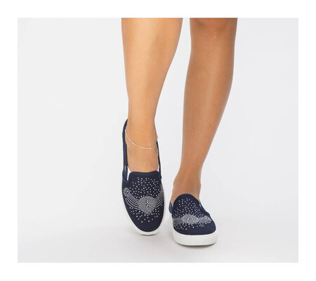 Espadrile Maxlov Bleumarin 2