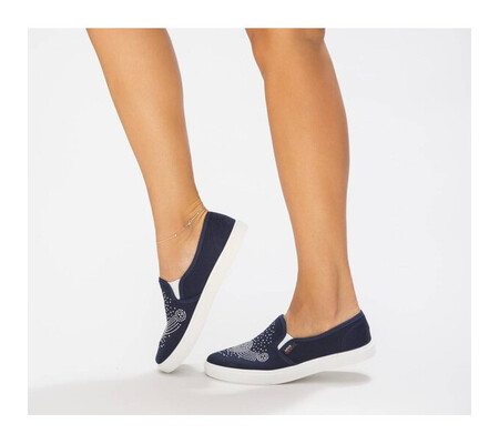 Espadrile Maxlov Bleumarin 2