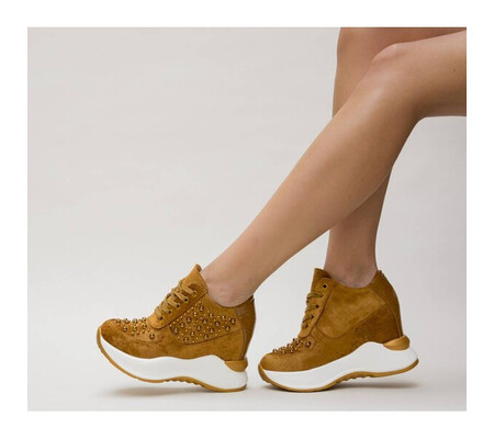 Pantofi Sport Tisan Camel