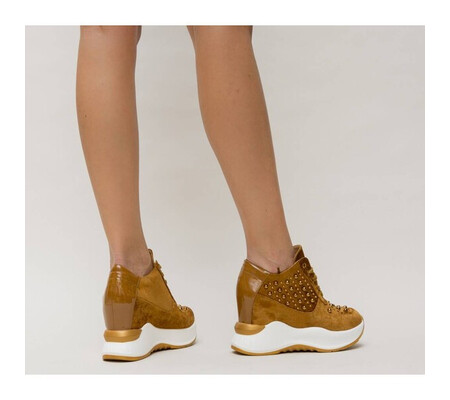 Pantofi Sport Tisan Camel