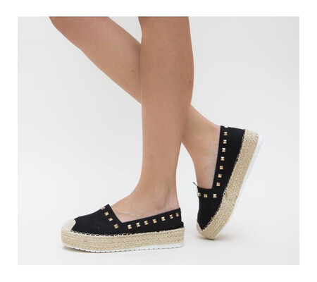 Espadrile Coco Negre