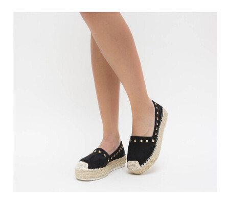 Espadrile Coco Negre