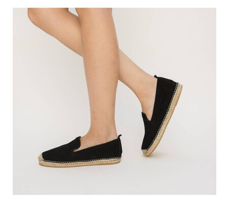 Espadrile Polo Negre