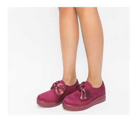 Pantofi Casual Merlot Grena