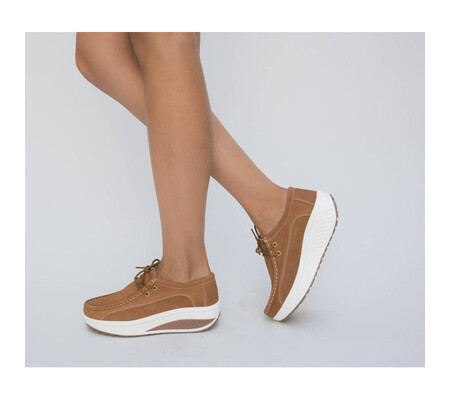 Pantofi Casual Marco Camel