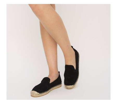 Espadrile Polo Negre