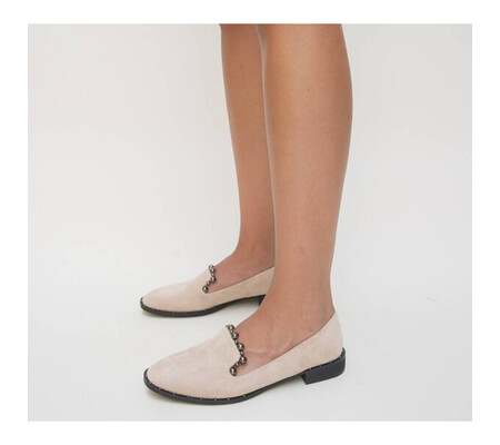 Pantofi Casual Ryna Bej