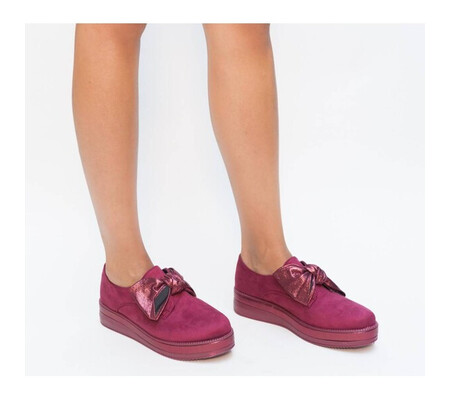 Pantofi Casual Merlot Grena