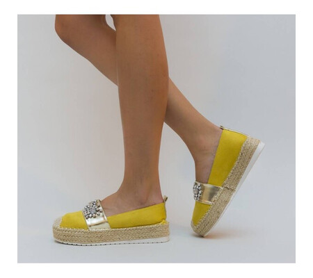 Espadrile Cute Galbene