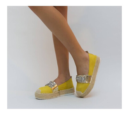 Espadrile Cute Galbene