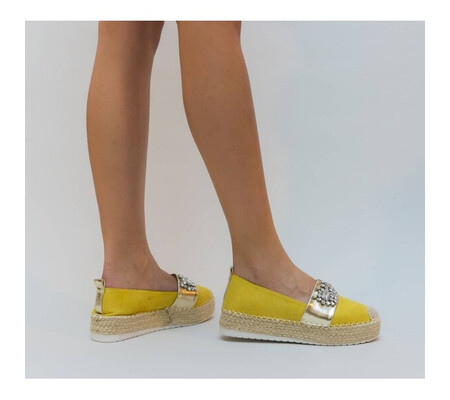 Espadrile Cute Galbene