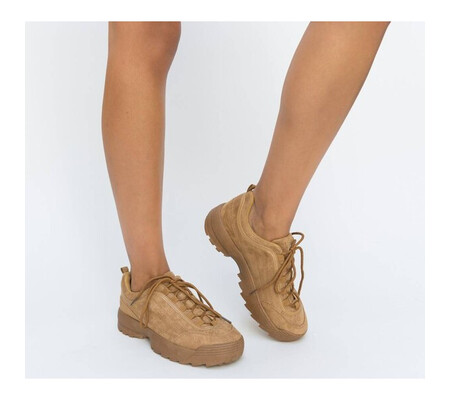 Pantofi Sport Cranck Camel