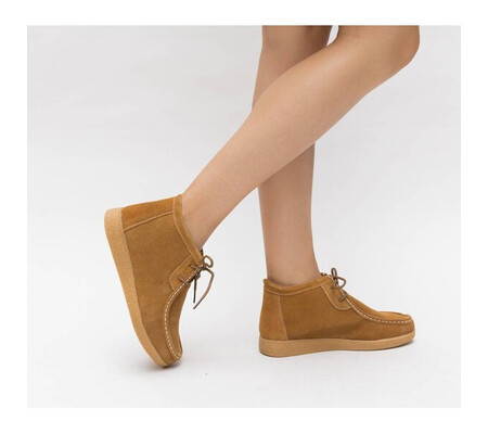 Pantofi Casual Kindi Camel