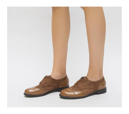 Pantofi Casual Pedro Camel