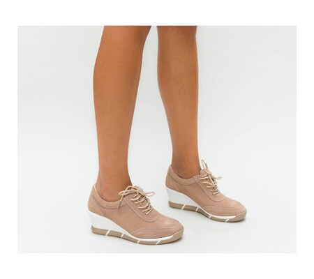 Pantofi Casual Ermisa Camel