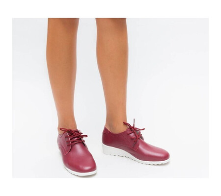 Pantofi Sport Manolis Burgundy