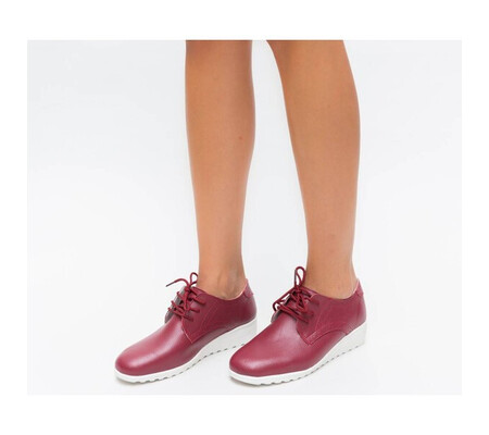 Pantofi Sport Manolis Burgundy