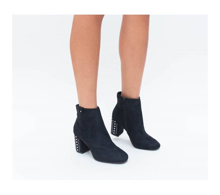 Botine Salvy Negre