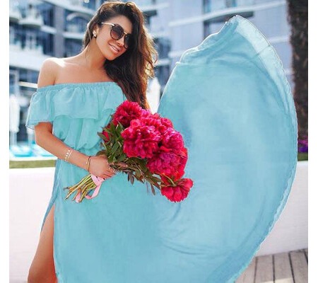 Rochie Faroe Bleu