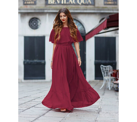 Rochie Madeira Bordo