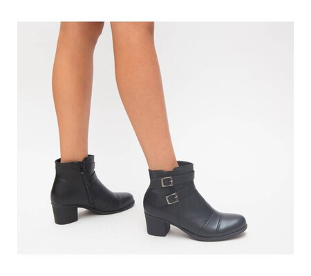 Botine Human Negre