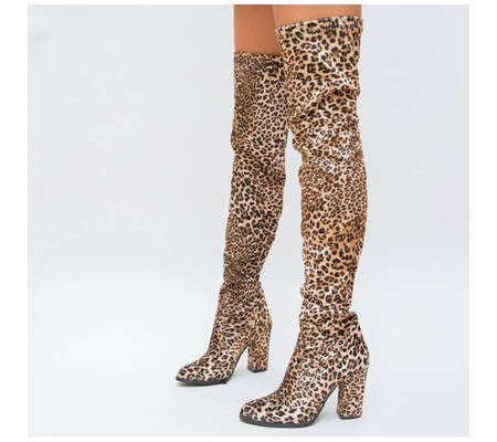 Cizme Vesane Leopard