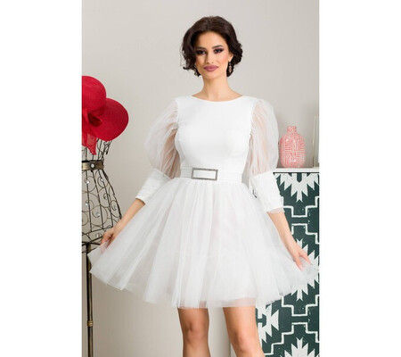 Rochie Athena Alba