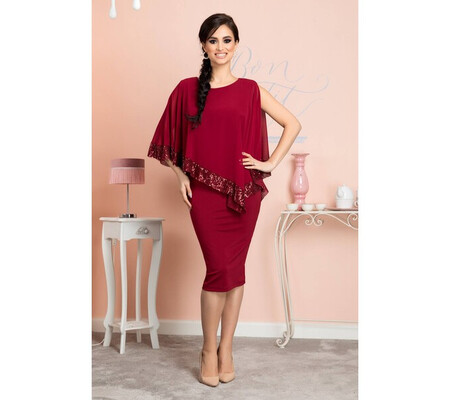 Rochie Kalya Bordo