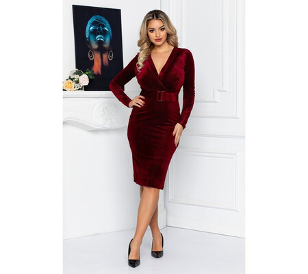 Rochie Glow Bordo