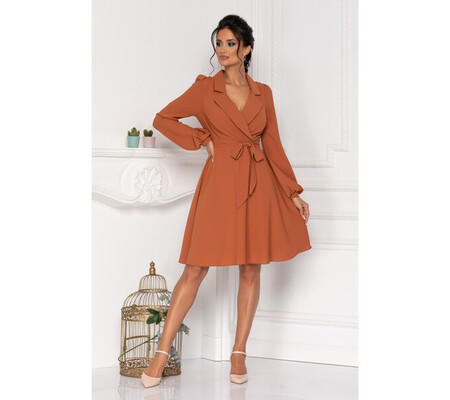 Rochie Nadyne Caramel