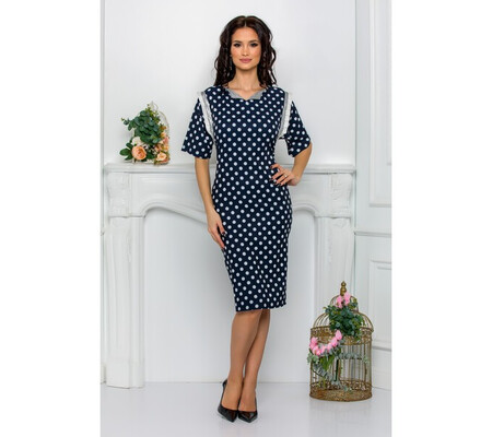 Rochie Bethany Bleumarin