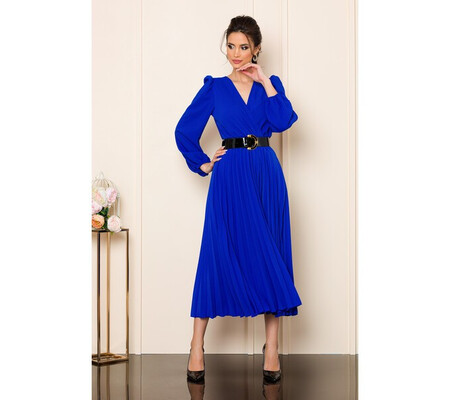 Rochie Malina Albastru Regal