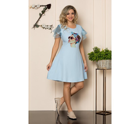 Rochie Ozana Bleu