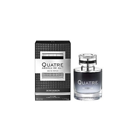 Apa de parfum Boucheron Quatre Absolu de Nuit, 50 ml, pentru barbati