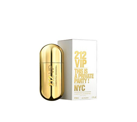 Apa de parfum Carolina Herrera 212 VIP, 50 ml, pentru femei