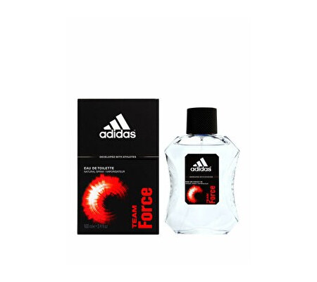 Apa de toaleta Adidas Team Force, 100 ml, pentru barbati