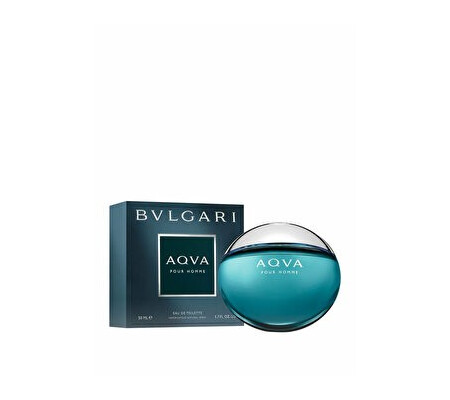 Apa de toaleta Bvlgari Aqva Pour Homme, 50 ml, pentru barbati