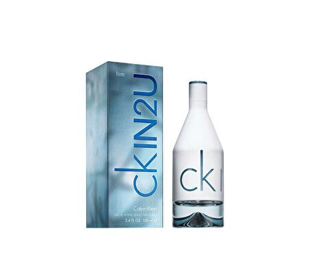 Apa de toaleta Calvin Klein In2U, 100 ml, pentru barbati