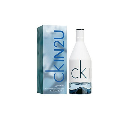 Apa de toaleta Calvin Klein In2U, 50 ml, pentru barbati