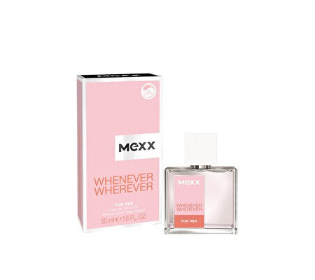 Apa de toaleta Mexx Whenever Wherever Women, 50 ml, pentru femei