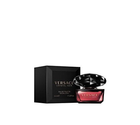 Apa de toaleta Versace Crystal Noir, 50 ml, pentru femei