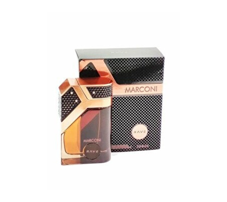 Apa de parfum Rave Marconi Black, 100 ml, pentru barbati