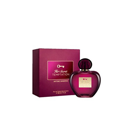 Apa de toaleta Antonio Banderas Her Secret Temptation, 80 ml, pentru femei