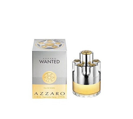 Apa de toaleta Azzaro Wanted, 50 ml, pentru barbati