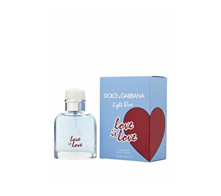 Apa de toaleta Dolce & Gabbana Light Blue Love Is Love, 75 ml, pentru barbati