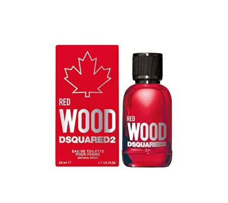 Apa de toaleta Dsquared2 Red Wood, 50 ml, pentru femei