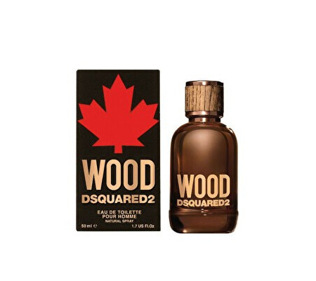 Apa de toaleta Dsquared2 Wood, 50 ml, pentru barbati